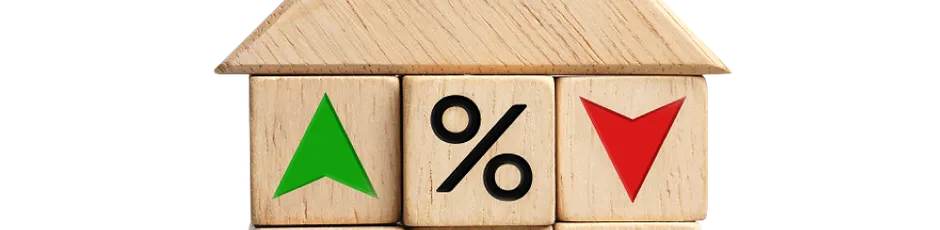 Gráfico de taxas EURIBOR a 6 e 12 meses em tendência ascendente, refletindo subida das taxas de referência
