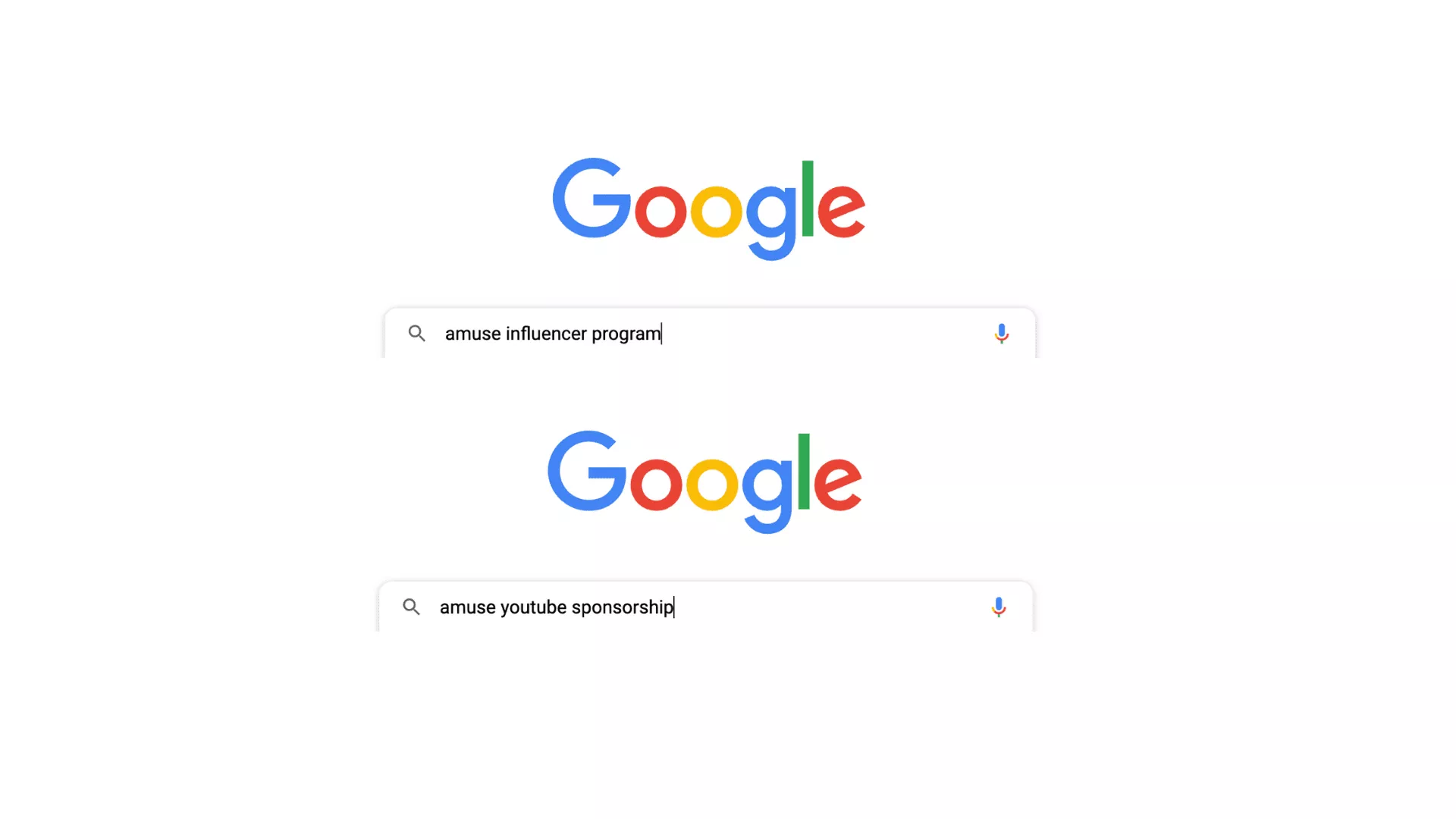 Screenshot of Google search