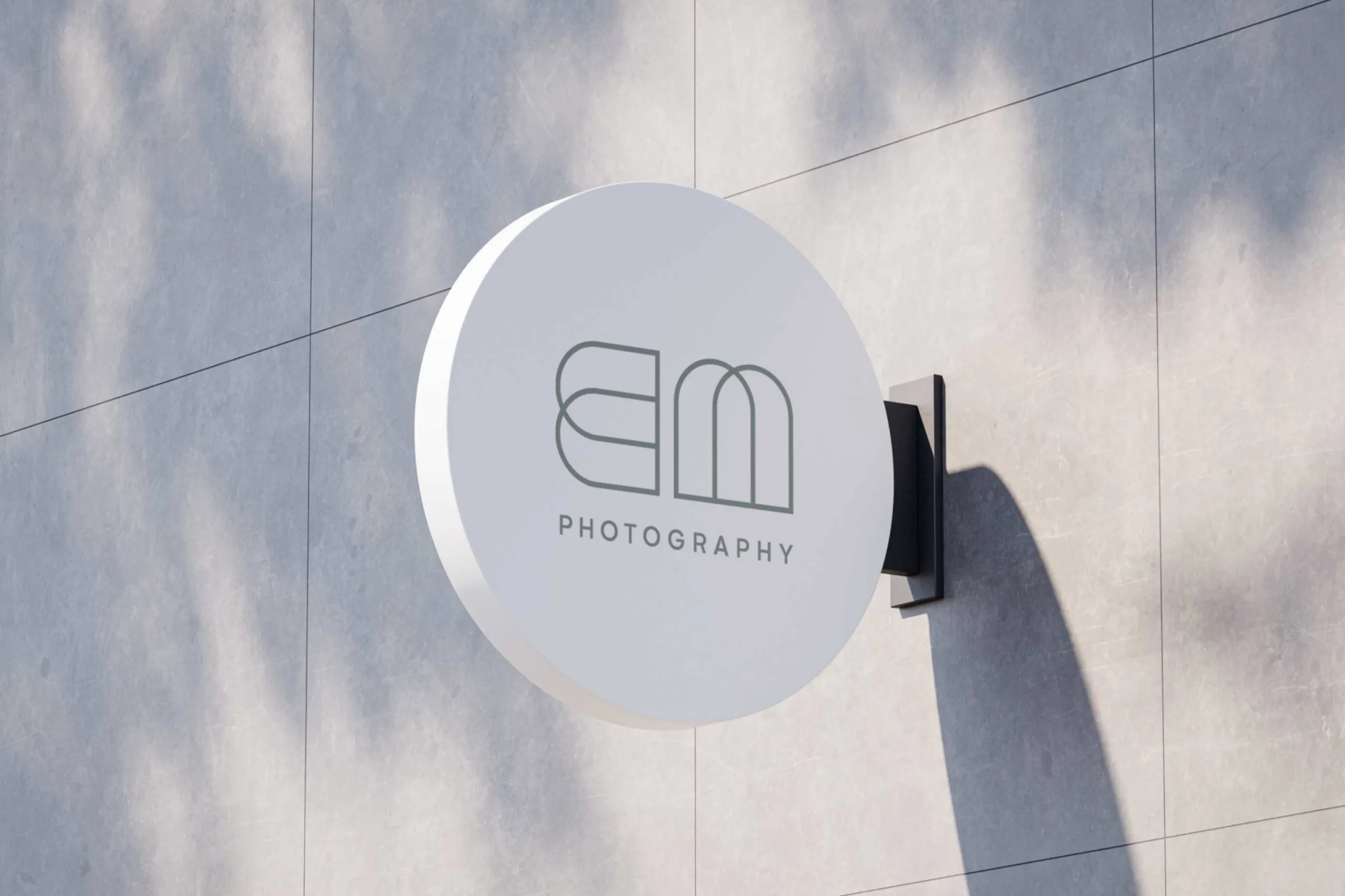Outdoor signage showing the logo in situ