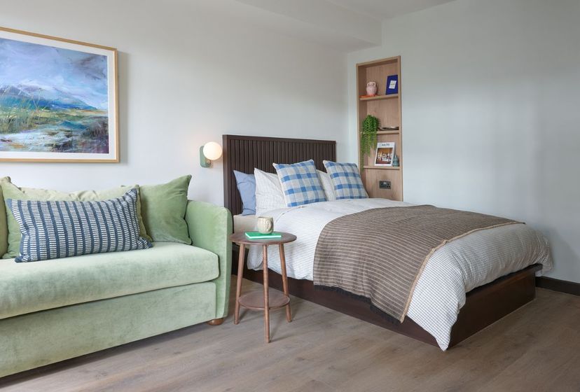 The Alba communal sofa and bed landscape