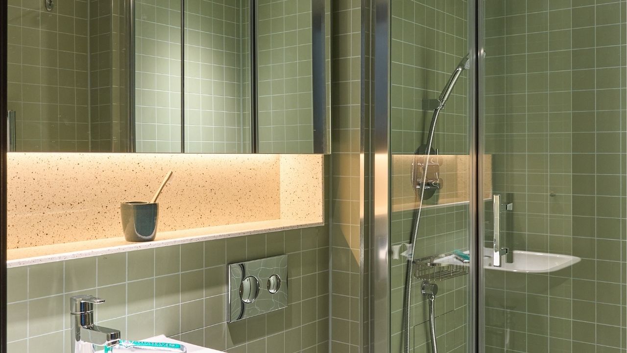 The Alba bathroom