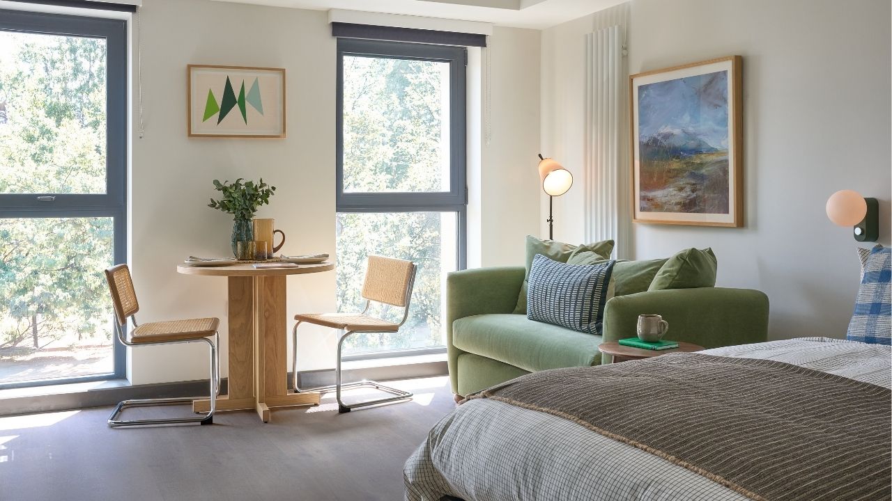 The Alba Studio living area