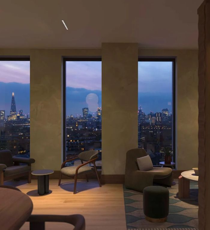 the alba communal lounge
