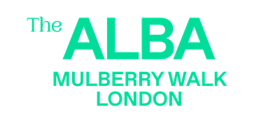 The Alba logo turqouise