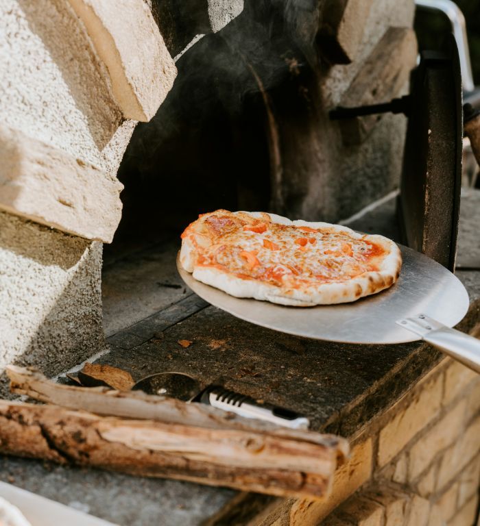 Handmade pizza