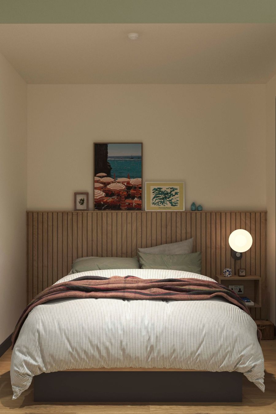 The Altham medium studio living area cgi