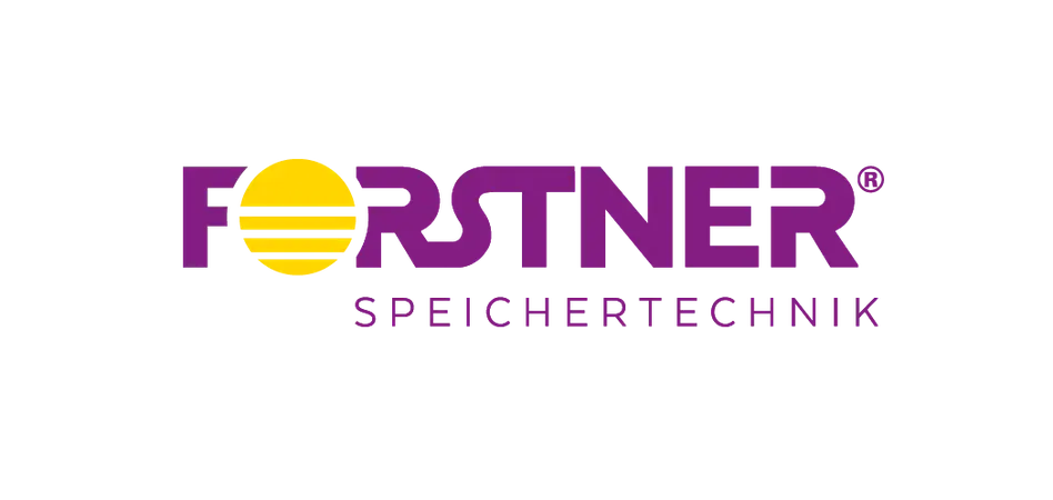 Forstner logo with stylized lettering on a white background