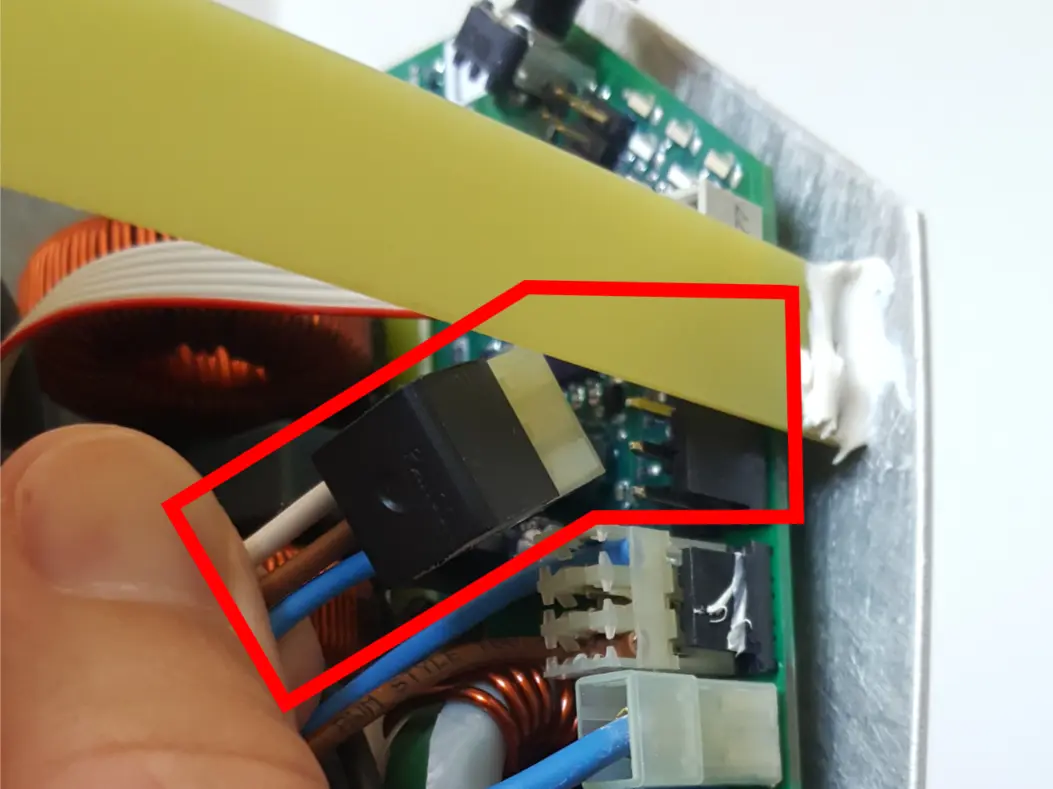 my-PV Webinterface der AC ELWA-E zeigt Mainboard-Error