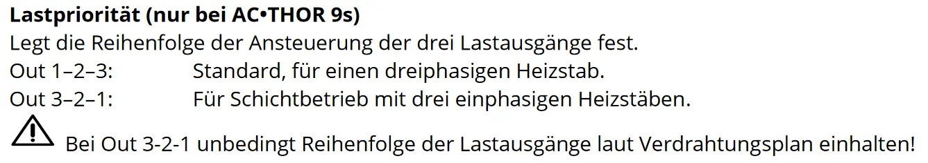 my-PV AC•THOR 9s – Betrieb mit 3 einphasigen Heizstäben