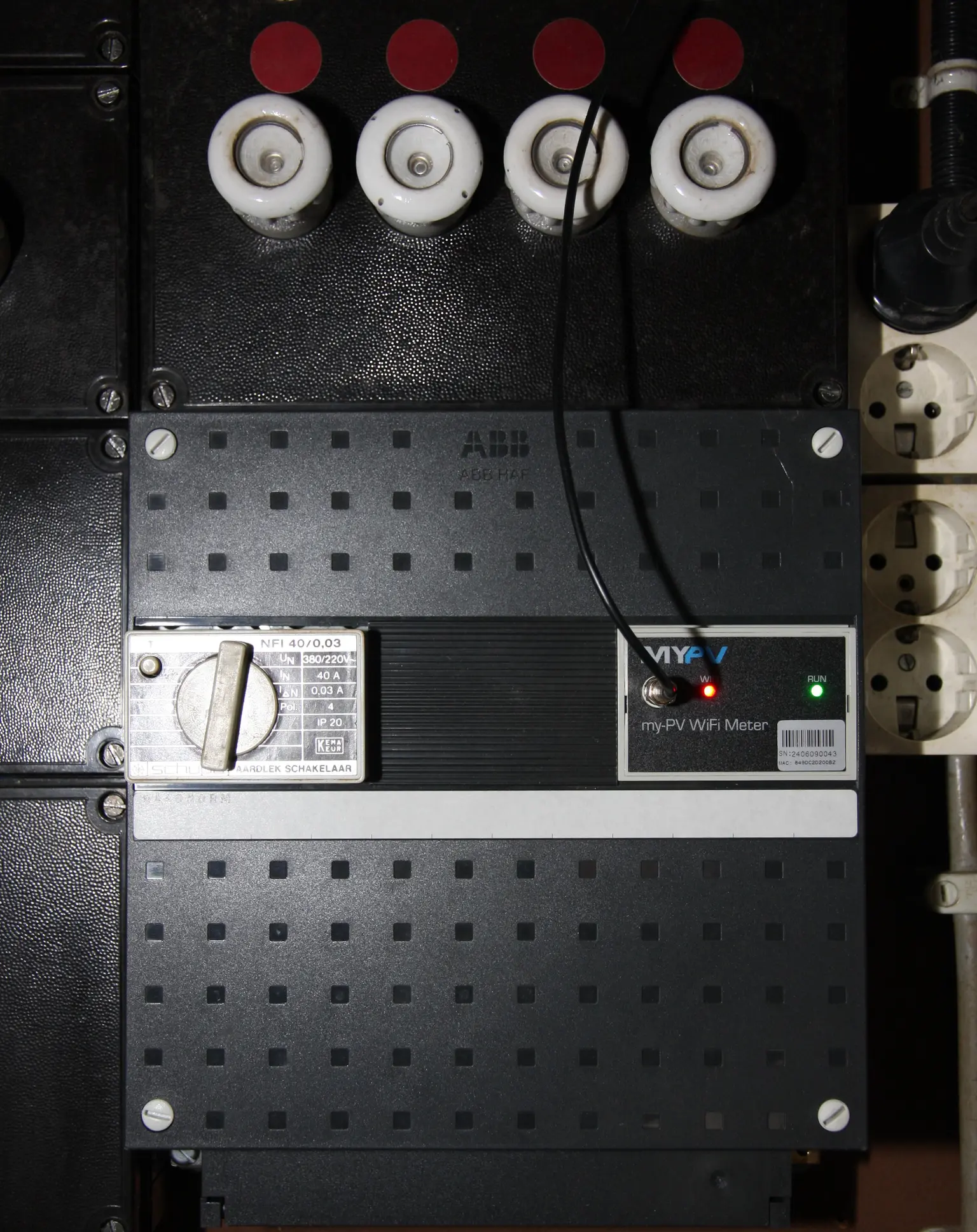 Connected my-PV WiFi Meter for measuring and managing photovoltaic energy.