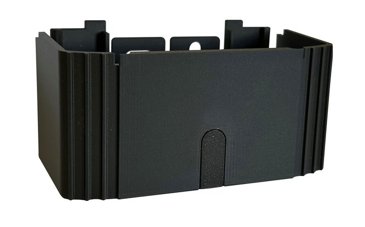 Black New Cable Cover for AC•THOR and AC•THOR 9s, Practical Solution from the 3D Printer