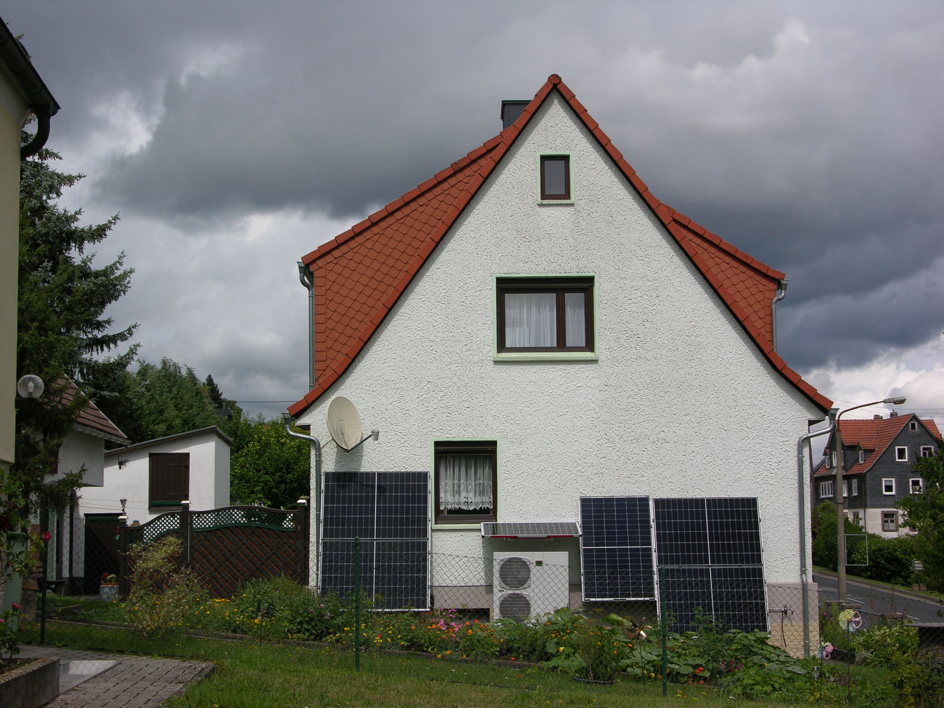 Eingebaute DC ELWA mit Messgerät (Eigenbau) my-PV
