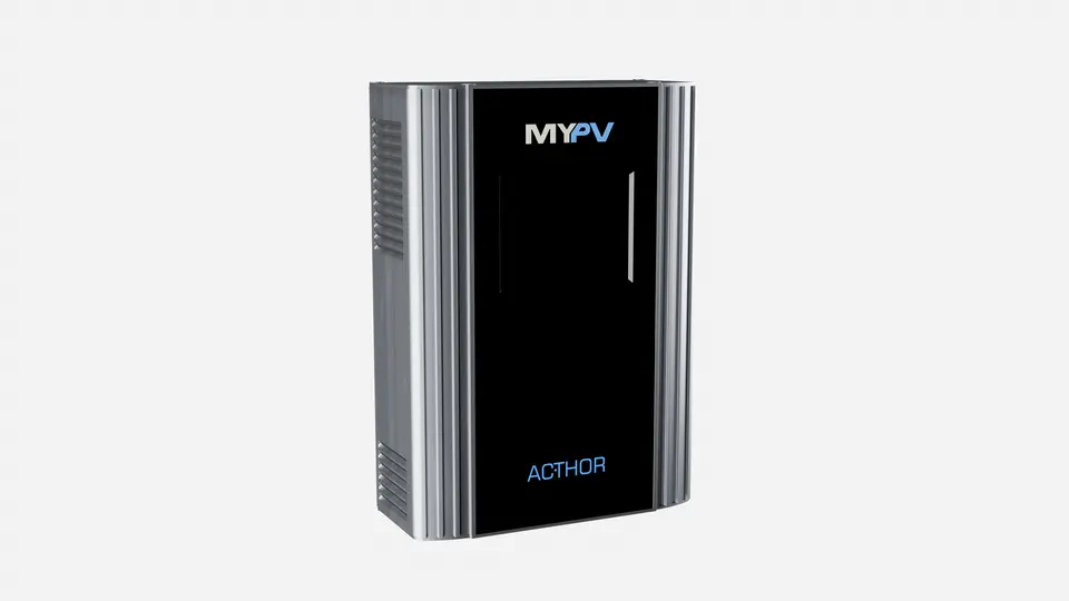 AC•THOR 9s for smart control of up to three heating circuits using PV surplus.