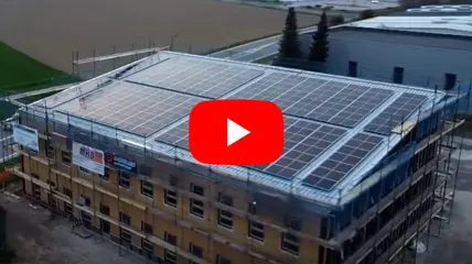 my-pv drohnenvideo zwischenstand firmengebaude