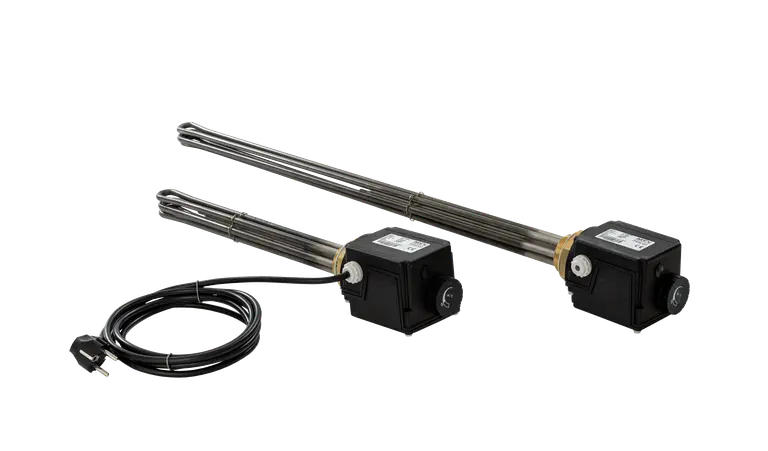 Two my-PV heating elements for hot water preparation