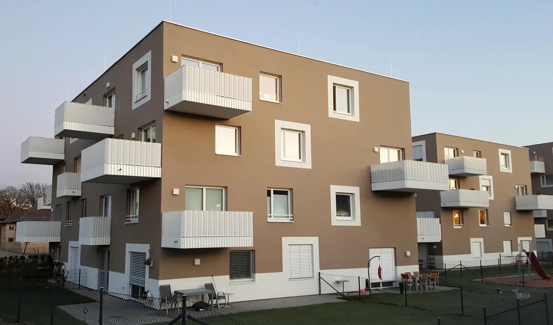 Abbildung1 Wohnbauprojekt in Linz AT mit 14 Wohneinheiten