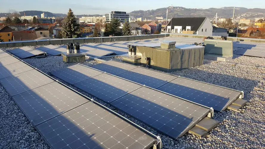 Wohnbauprojekt GWG Linz Solarpanels 2