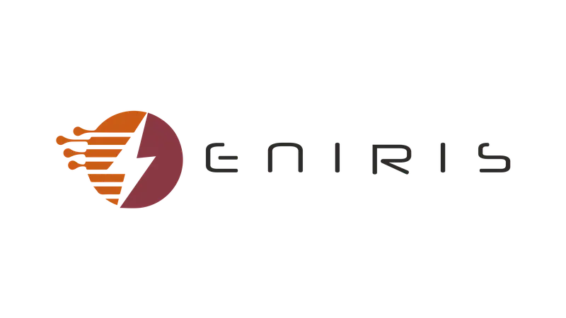 Eniris logo on white background