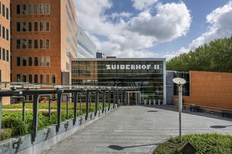 office entrance from the outside