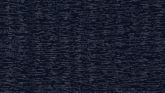 Eine Nahaufnahme eines dunkelblauen Stoffs mit einem subtilen, strukturierten Muster aus feinen, weißen Linien.