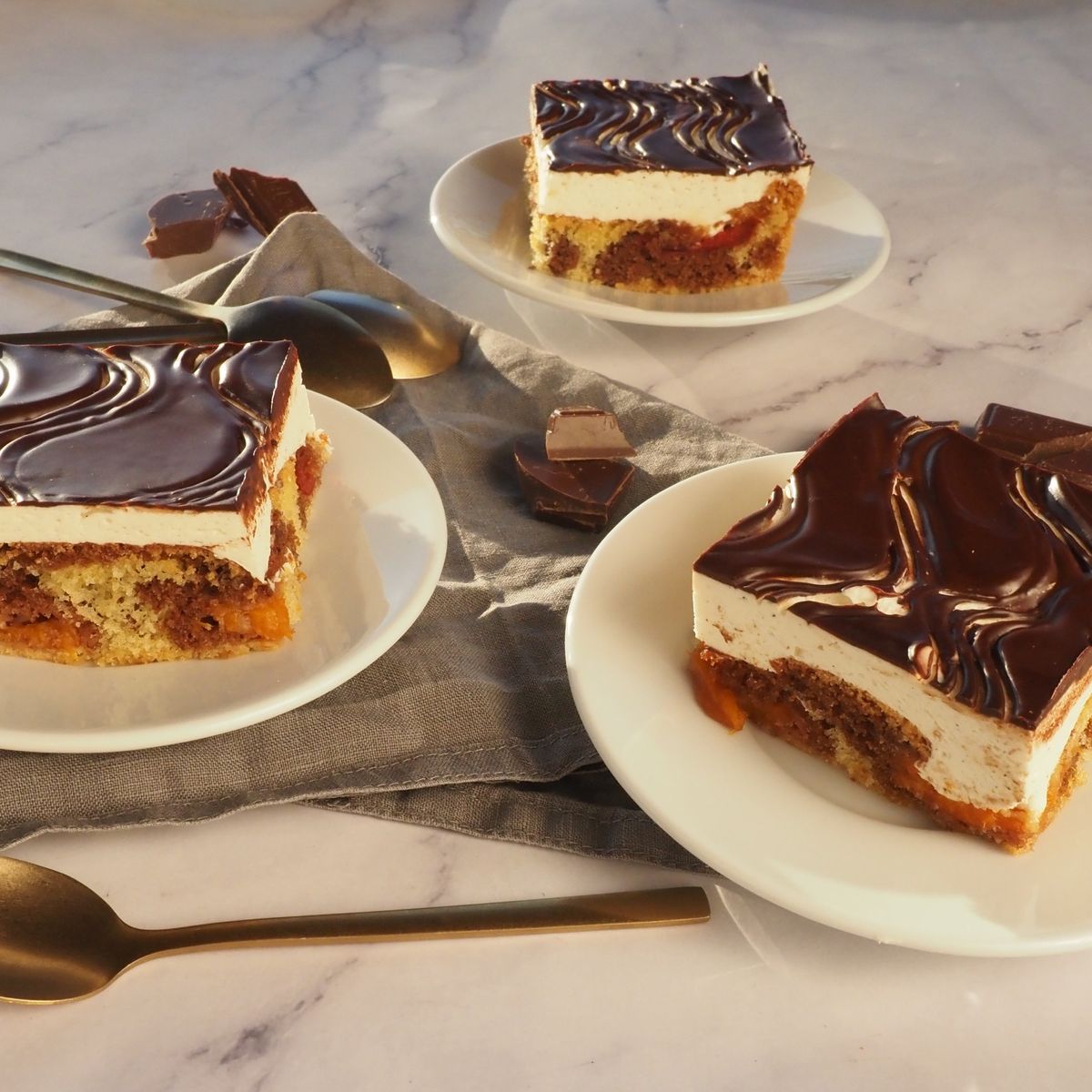 Recept na řezy Dunajské vlny od Kitchen Affair