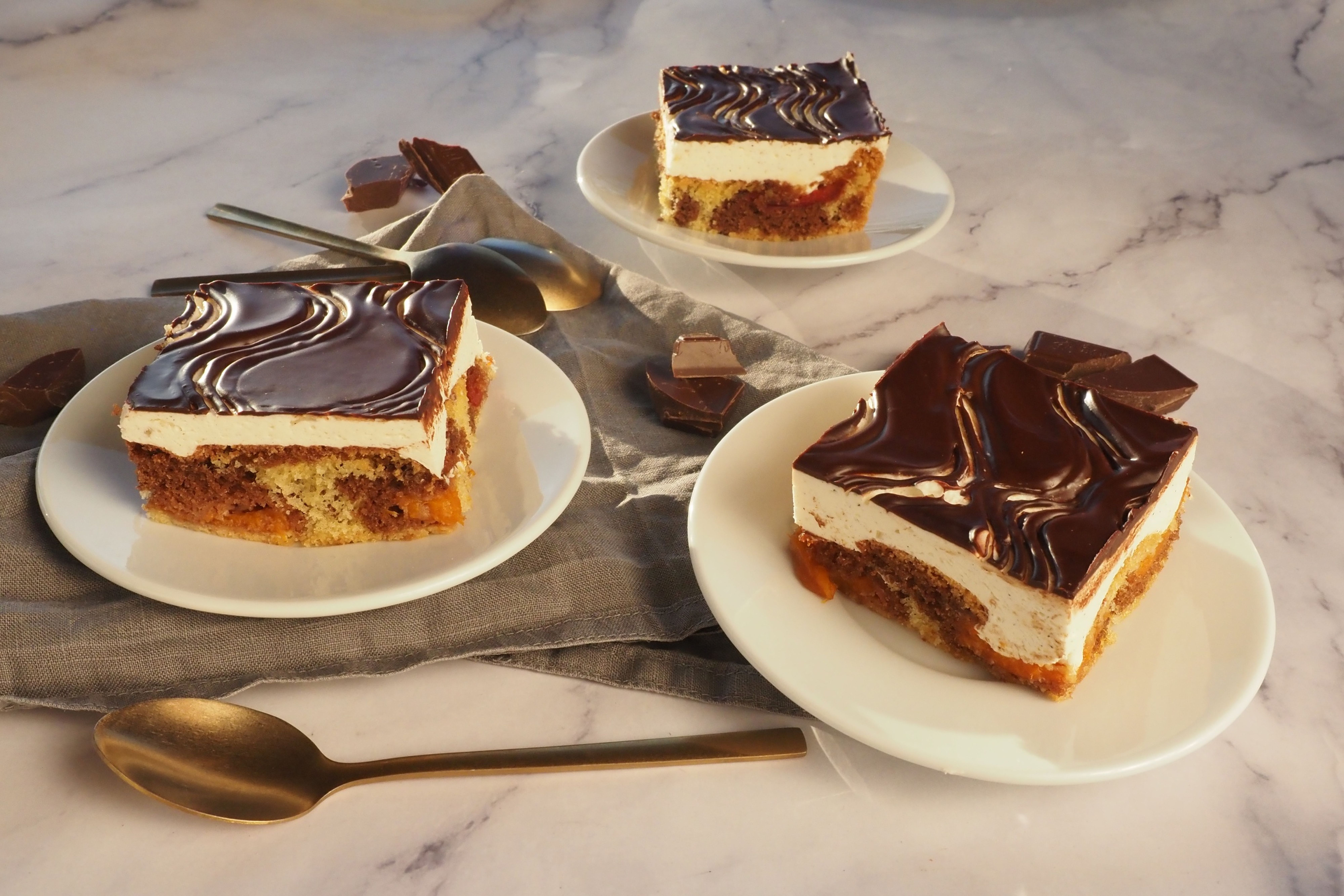 Recept na řezy Dunajské vlny od Kitchen Affair