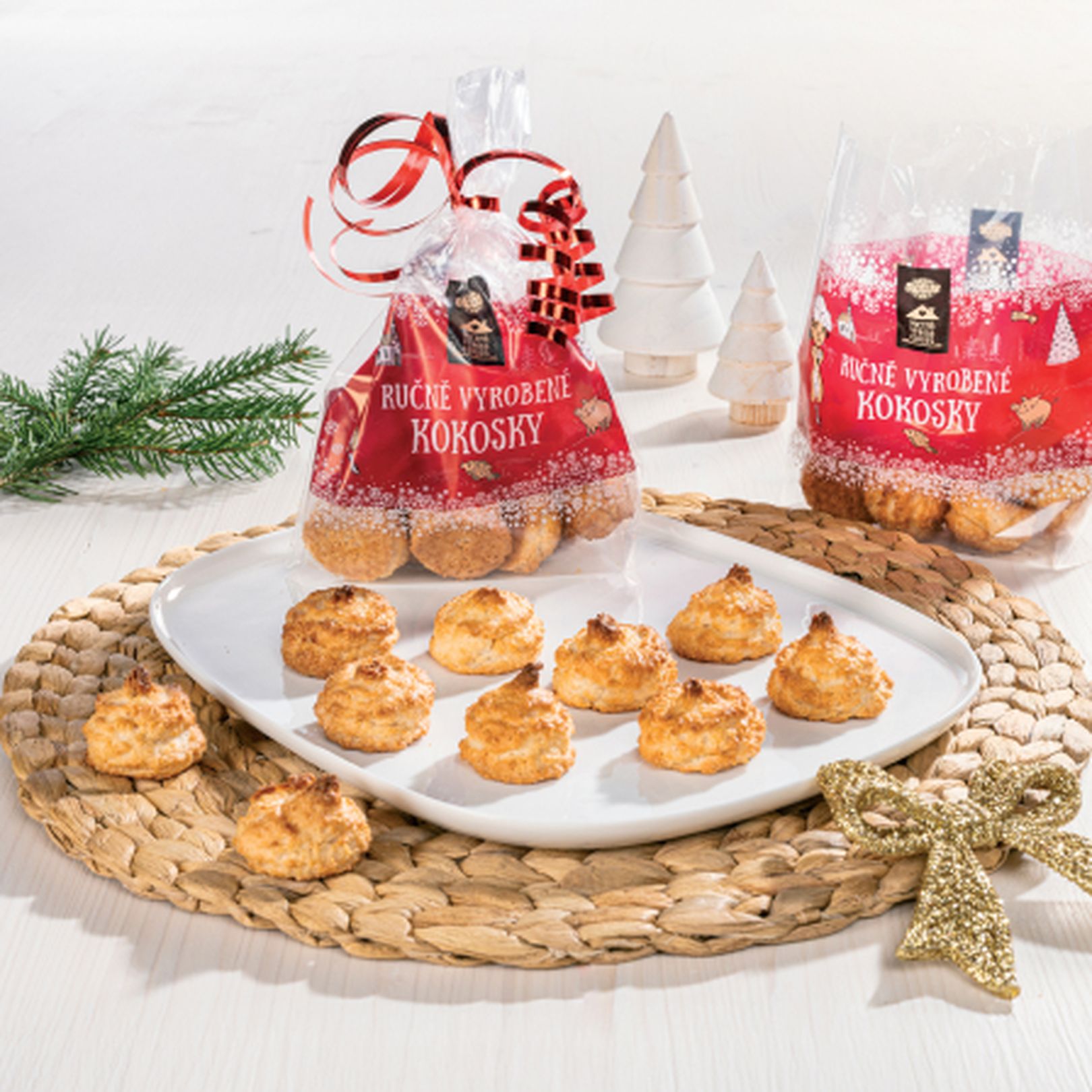 Kokosky z nabídky Pekárny Globus