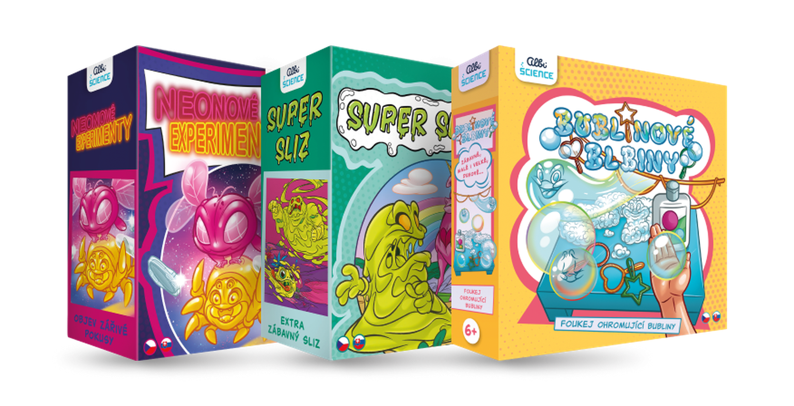 Science sady od Albi v nabídce Slevobody pro extra ceny