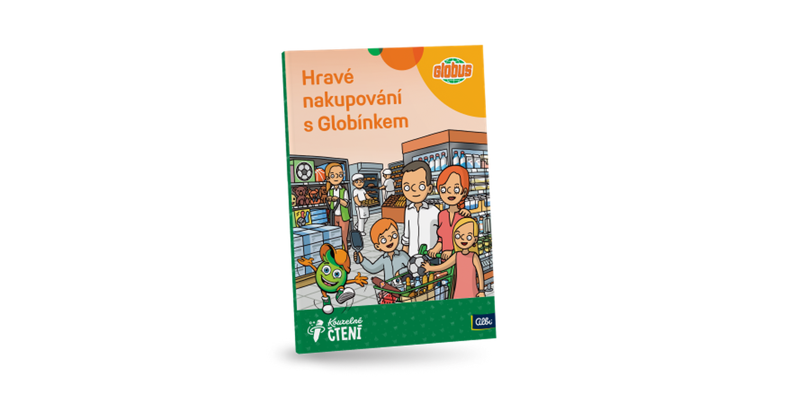 Albi knížka Hravé nakupování s Globínkem  v nabídce Slevobody pro extra ceny