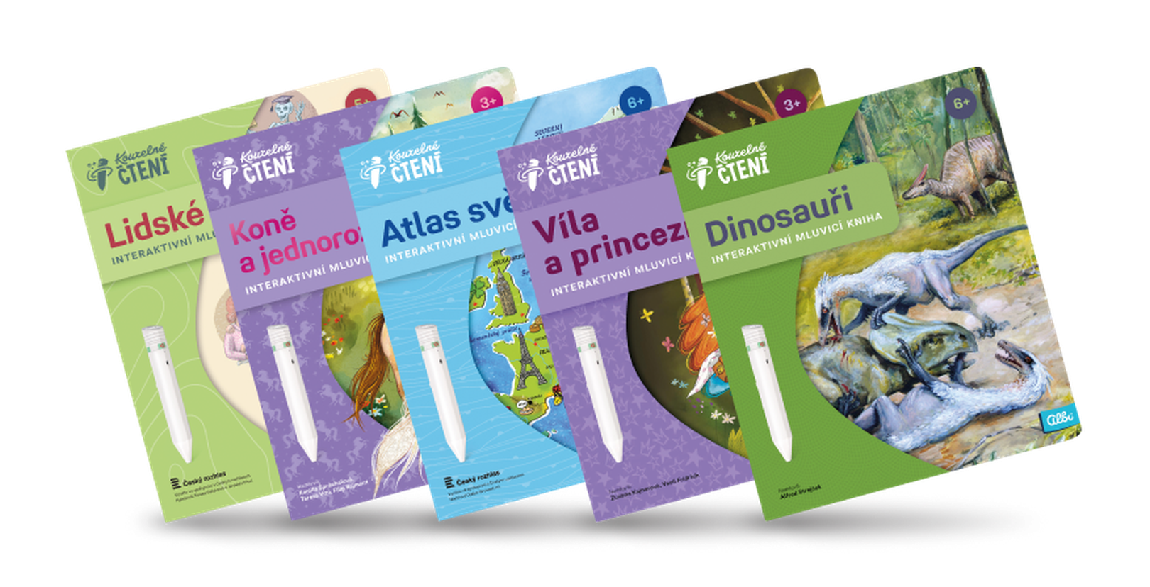 Různé knihy v edici Kouzelné čtení od Albi v nabídce Slevobody pro extra ceny