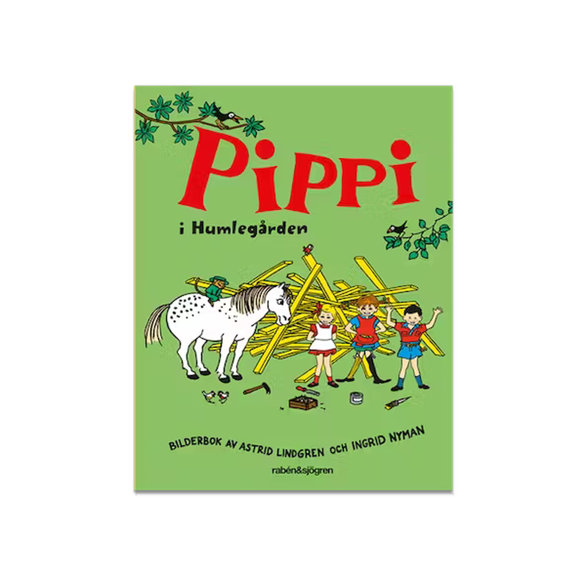 Pippi i humlegården omslag liten bild