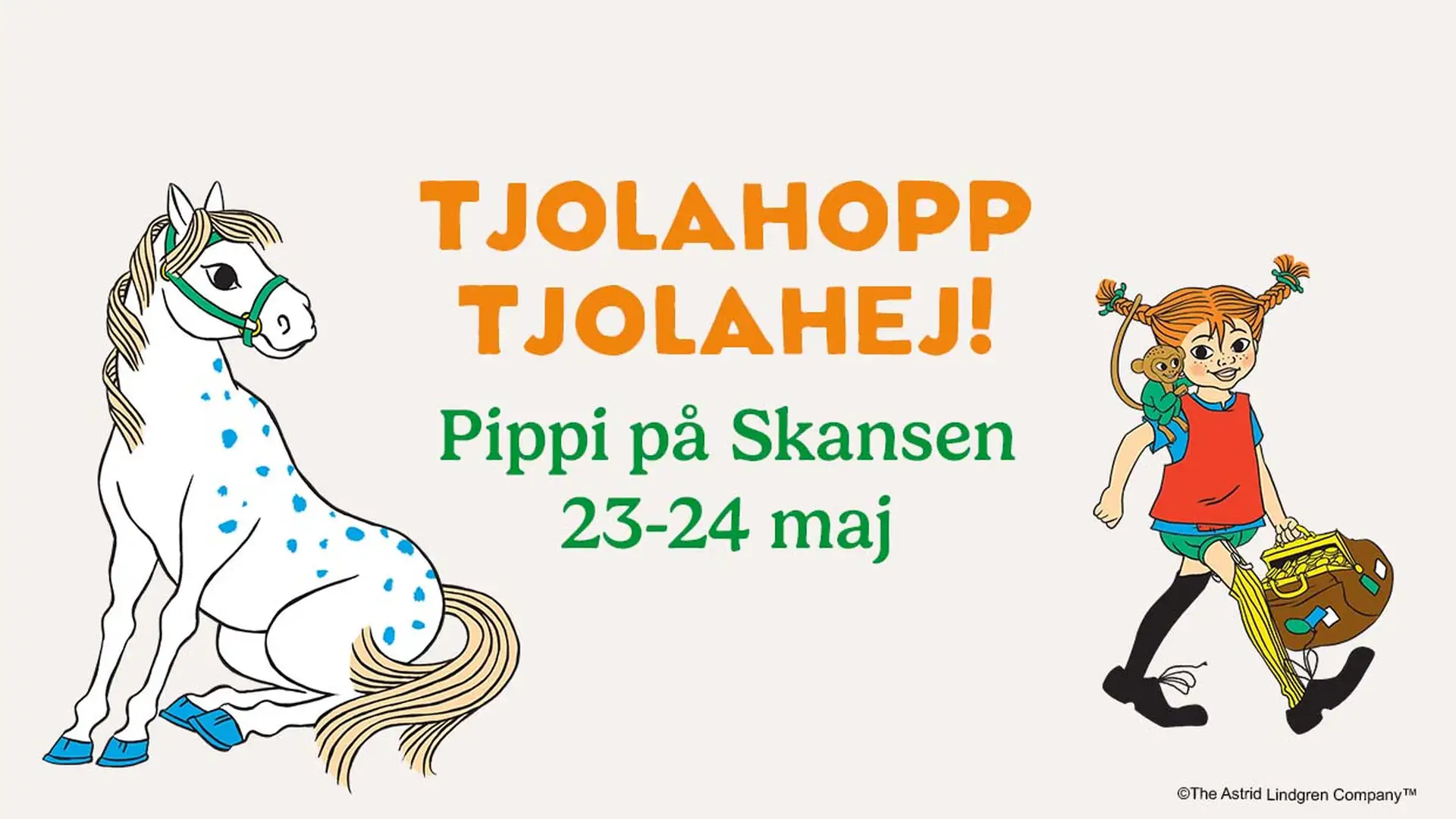 Pippi på Skansen 23-24 maj