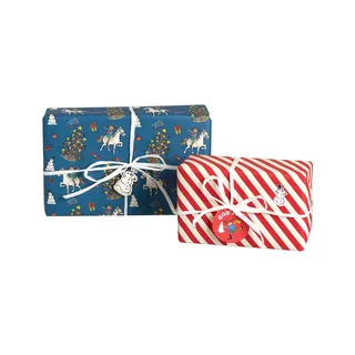 Julpapper med Pippi-motiv