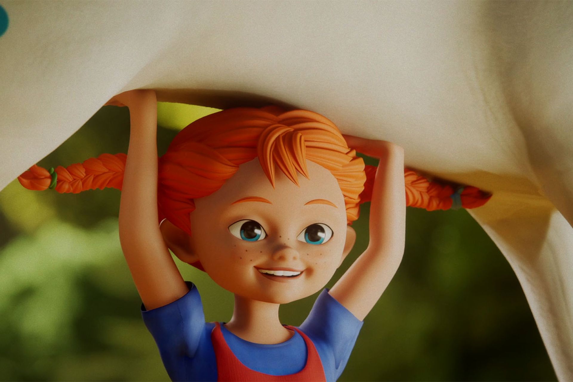 Pippi lyfter hästen