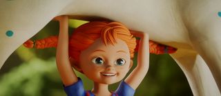 Pippi lyfter hästen