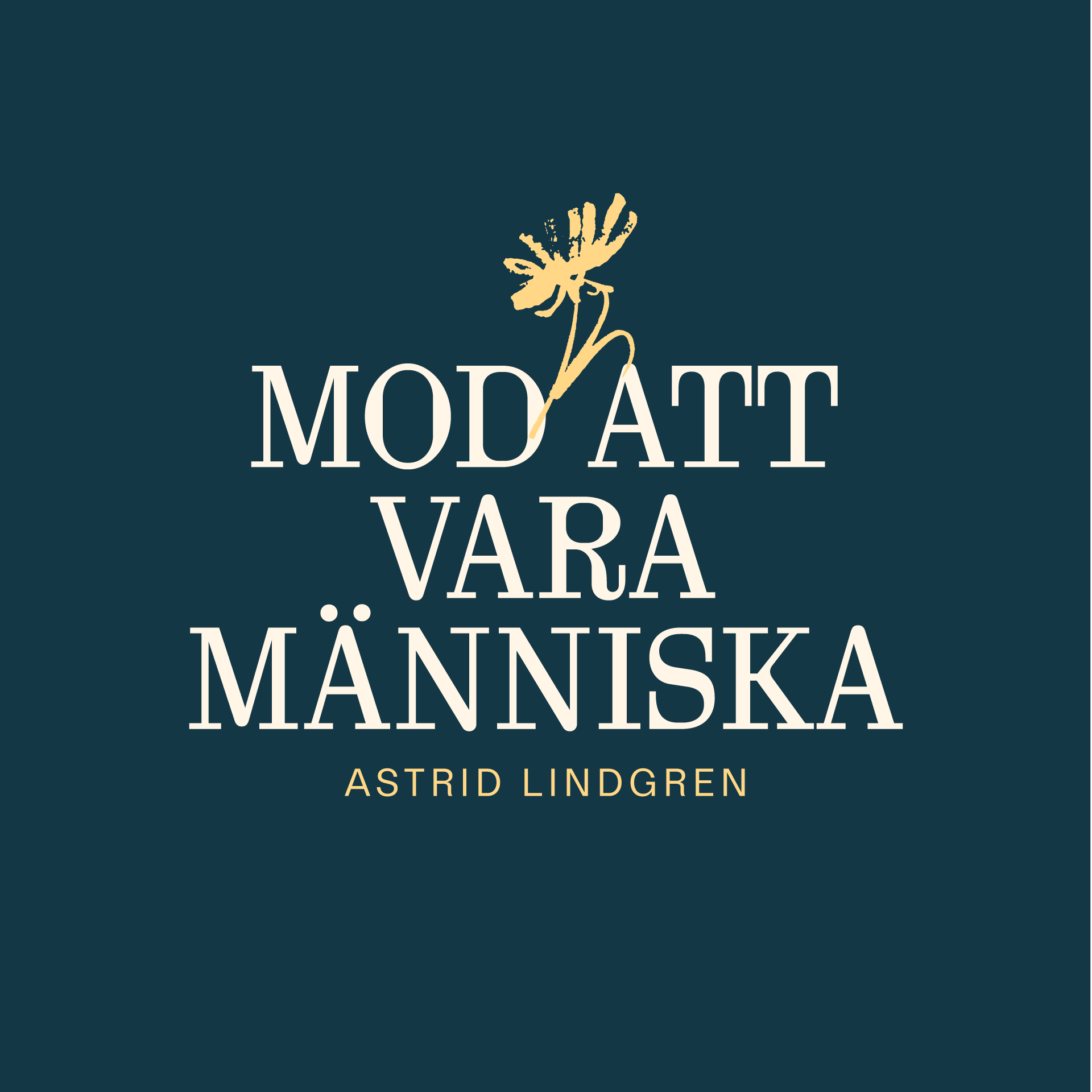 Logo Mod att vara människa