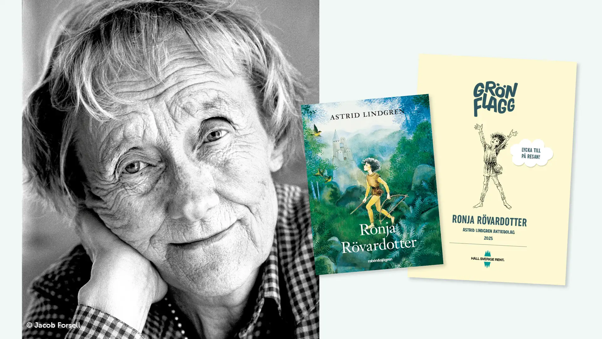 Astrid Lindgren och Ronja Rövardotter