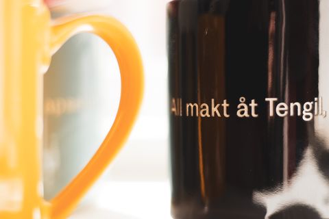 Mugs with quotes in Swedish