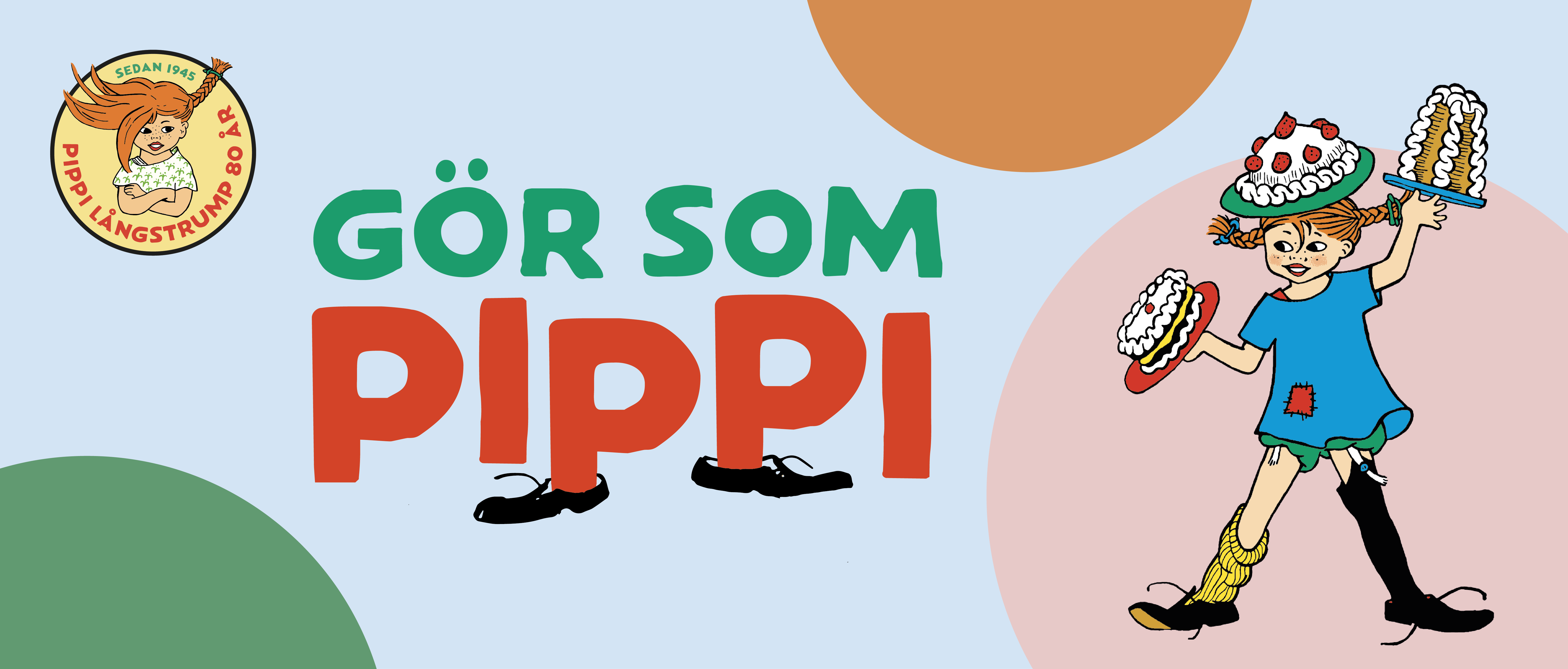 Pippi Longstocking 80 years 2025 - Astrid Lindgren