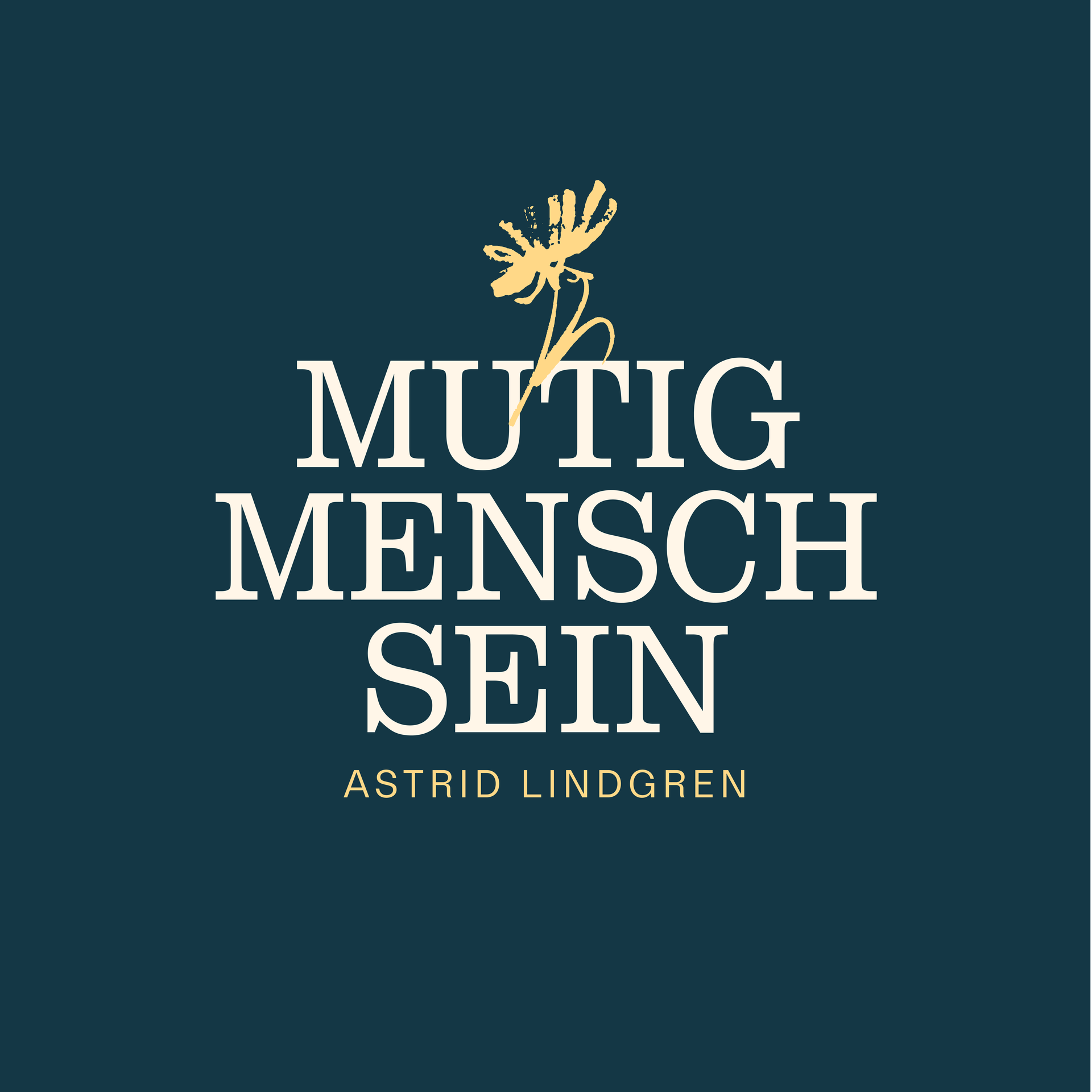Mutig Mensch Sein