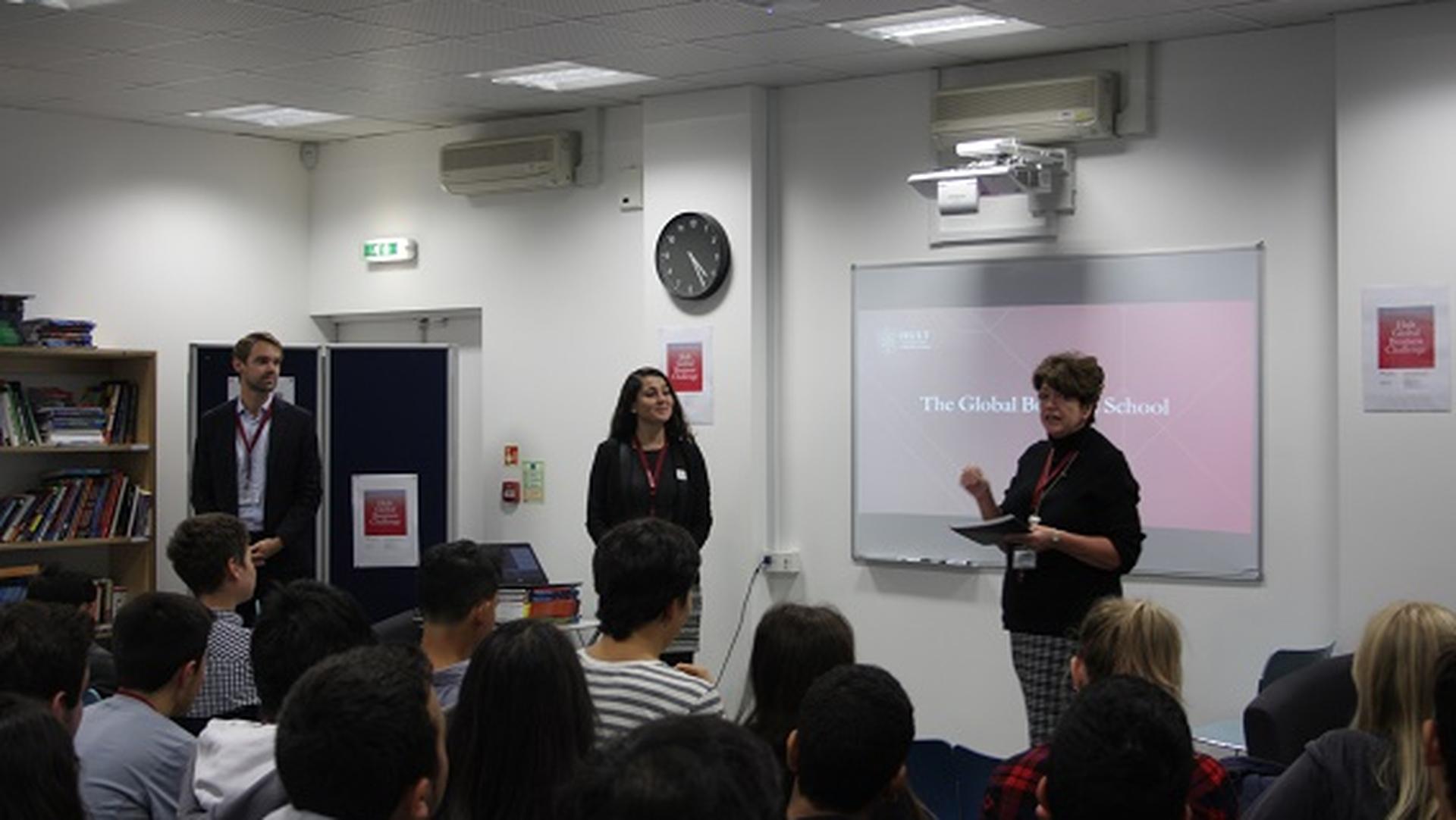 Hult Business School’s visit and challenge