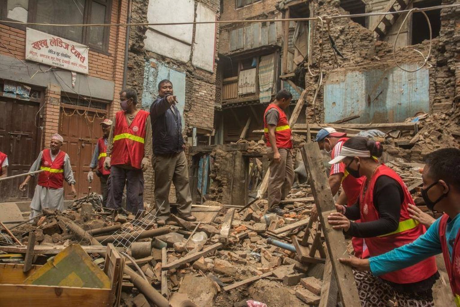 Nepal aardbeving hulp