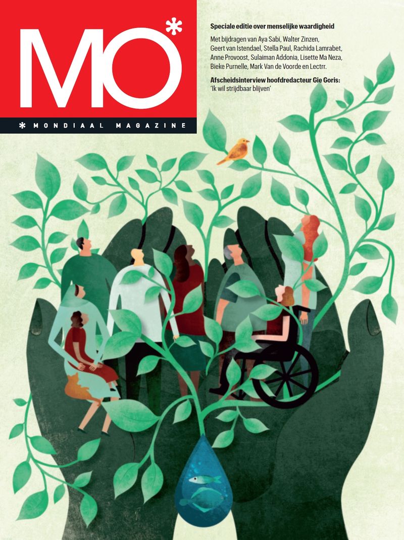 cover van de MO*special over menselijke waardigheid