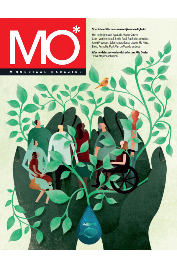 cover van de MO*special over menselijke waardigheid