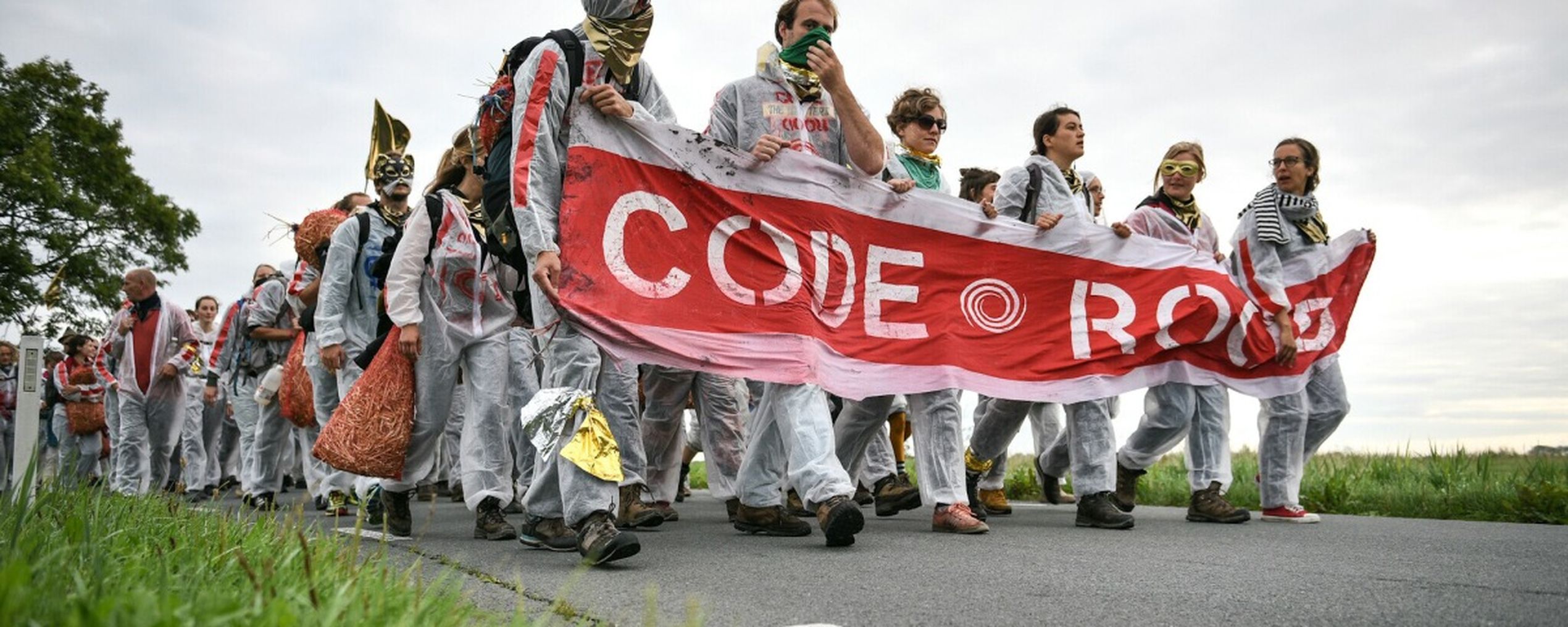 Code Rood protest