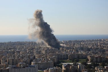 Aanval Israël Beiroet na Iran