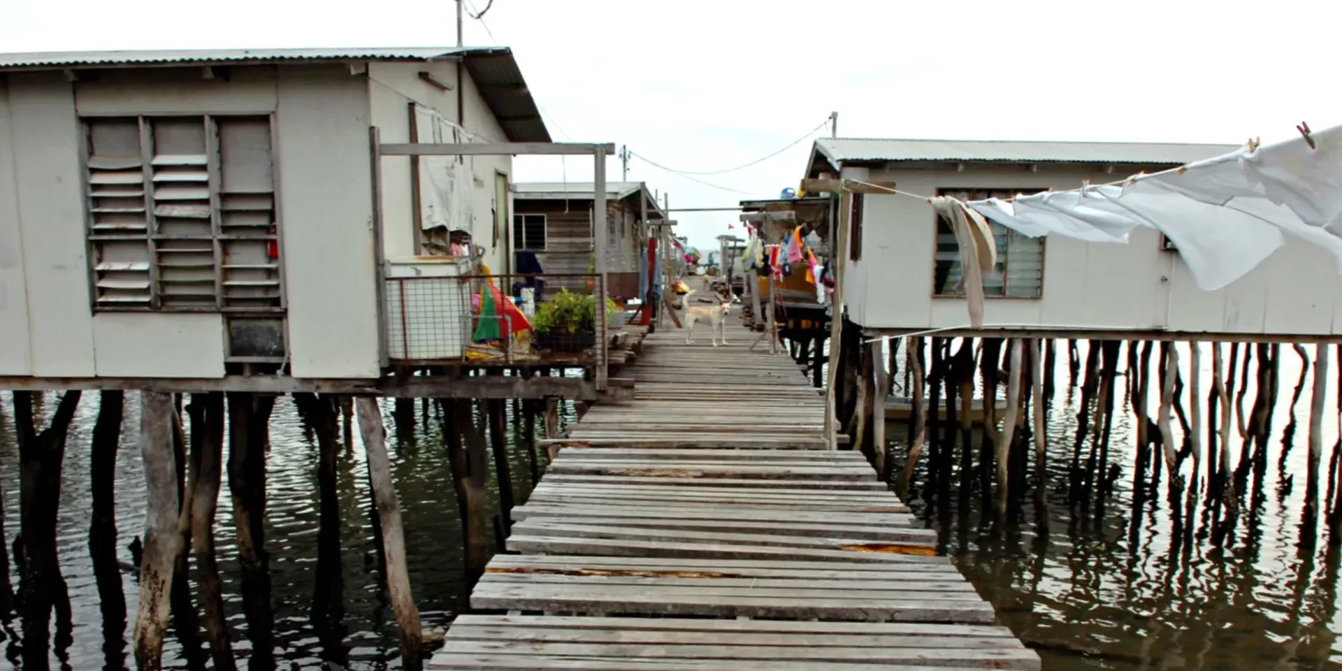 paalwoningen in Port Moresby