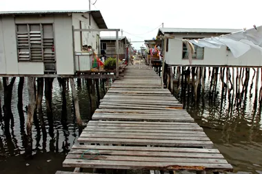 paalwoningen in Port Moresby