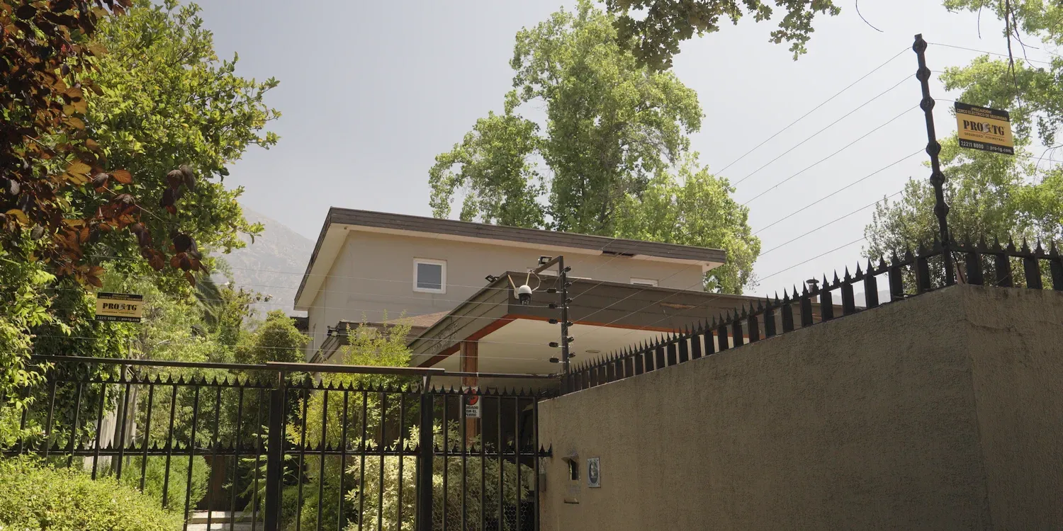 Een zeer goed beveiligd huis