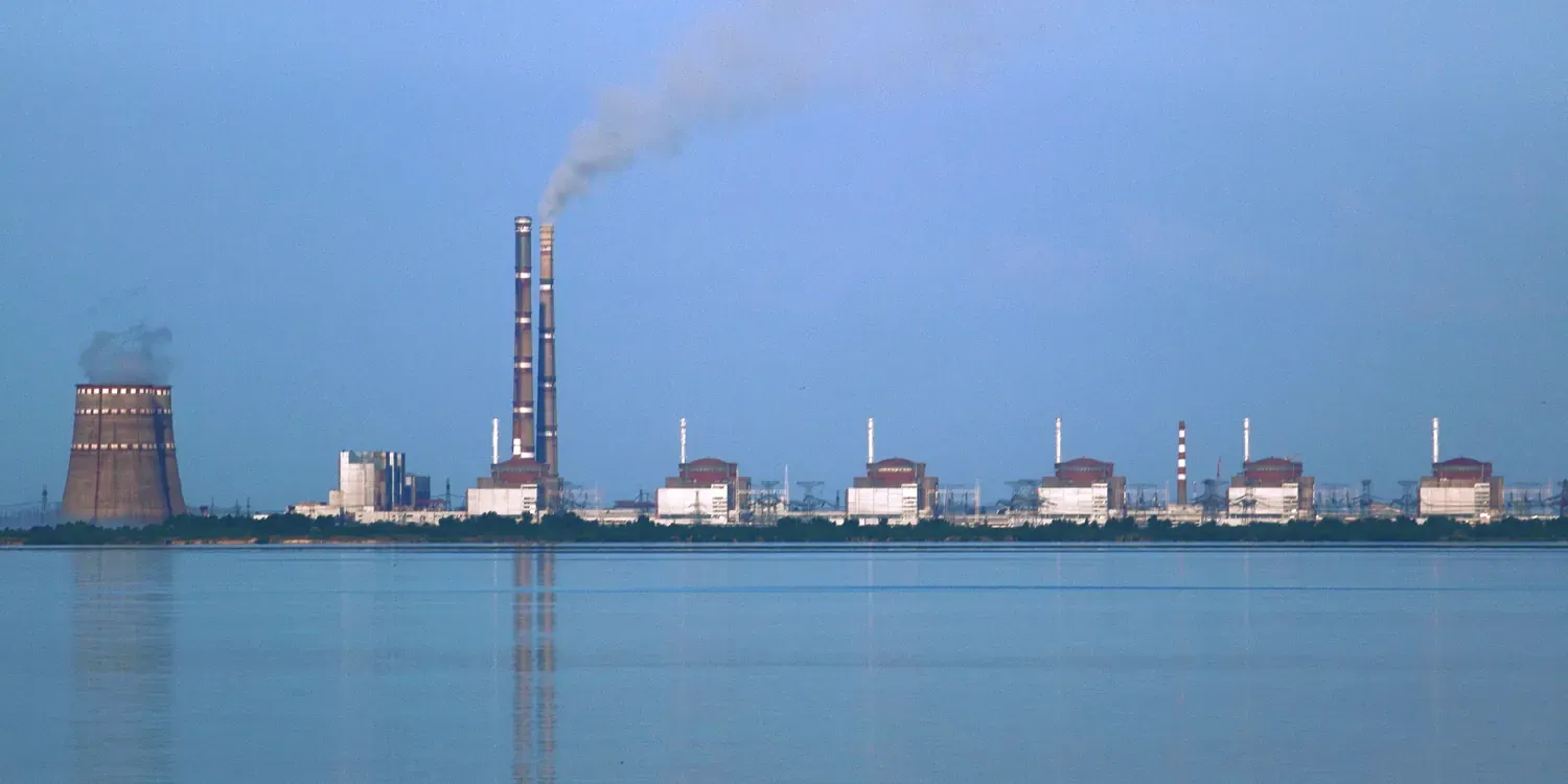 De energiecentrale van Zaporizja